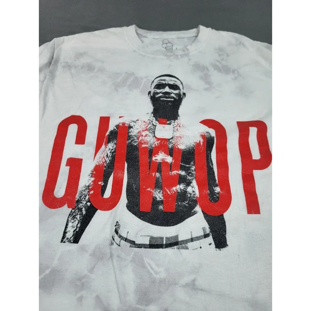 Gucci Mane Guwop Shirt Adult Medium White Brrr Hip Hop‎ Legend Super Cold Crew